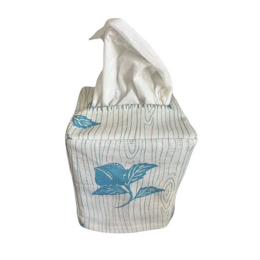 Katie Ridder peacock tissue box holder