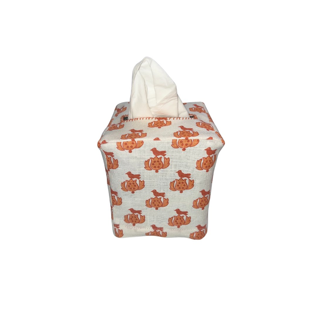 Katie Ridder Pumpkin Tissue Box Cover